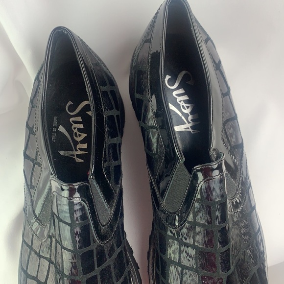 Susy Italian Designer Vibram soles Slip on Shoe Calzaturificio Susy. - Picture 5 of 9